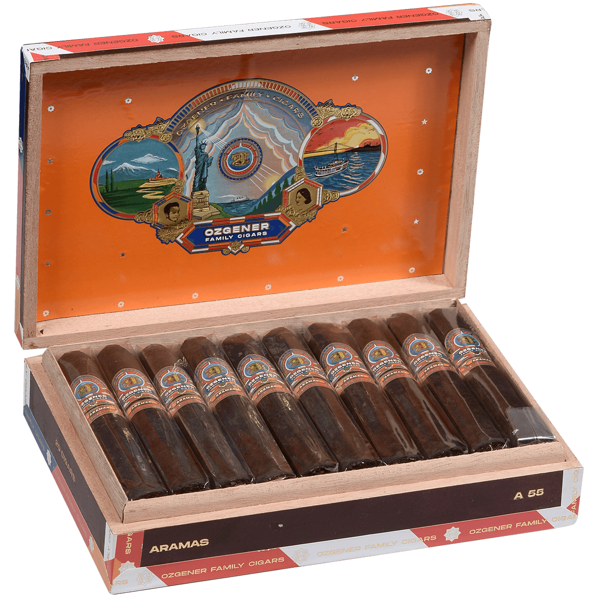 Crowned Heads Ozgener Aramas A55 20 Ct Box 5.50X56