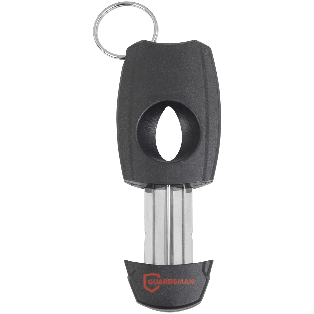 Guardsman Cigar Cutter Cliffhanger V Cut Black 24 Ct Display