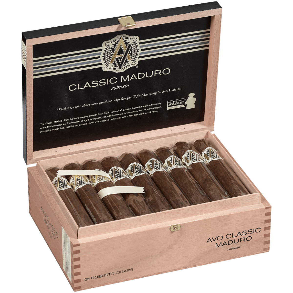 Avo Classic Maduro Robusto 25 Ct Box 5.00X50