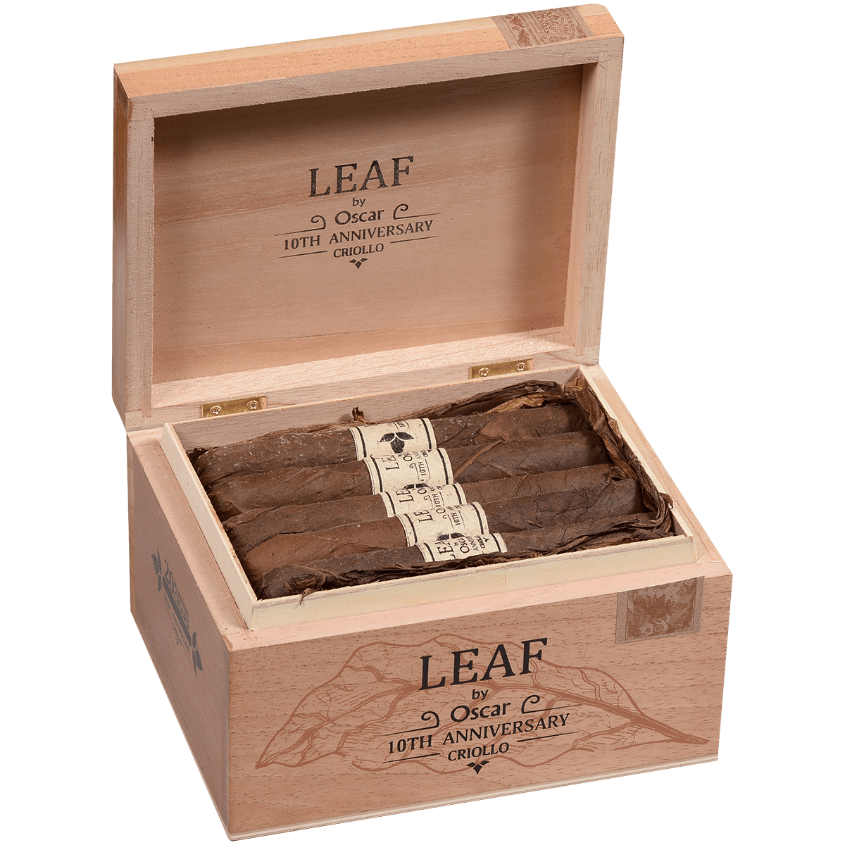 Leaf By Oscar 10Th Criollo Toro 20 Ct Box 6.00X52