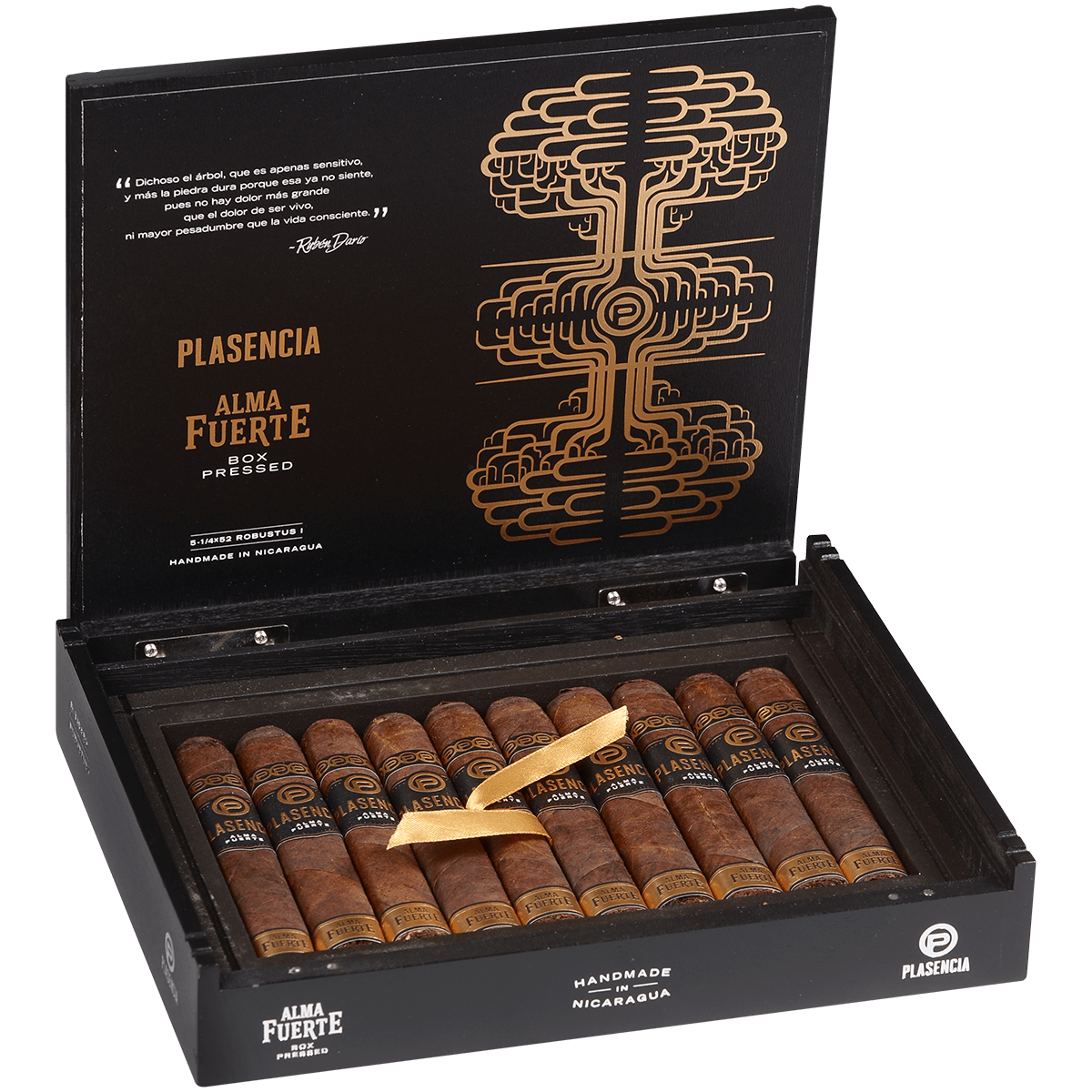 Plasencia Alma Fuerte Robustus I 10 Ct. Box 5.25X52