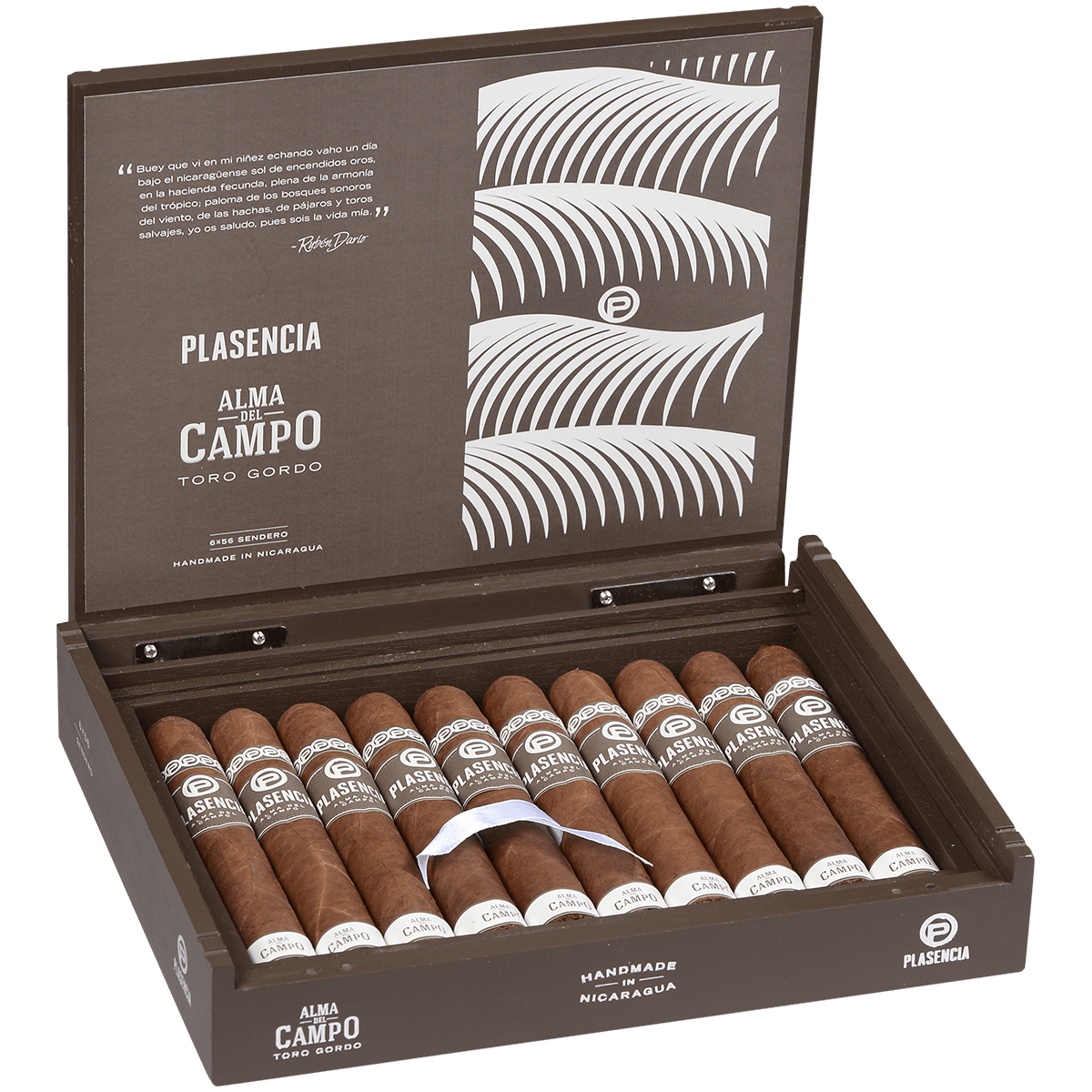 Plasencia Alma Del Campo Sandero Toro Gordo 10 Ct.Box 6.00X56