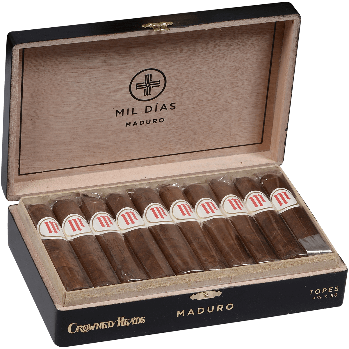 Crowned Heads Mil Dias Topes Maduro 20 Ct. Box 4.875X56