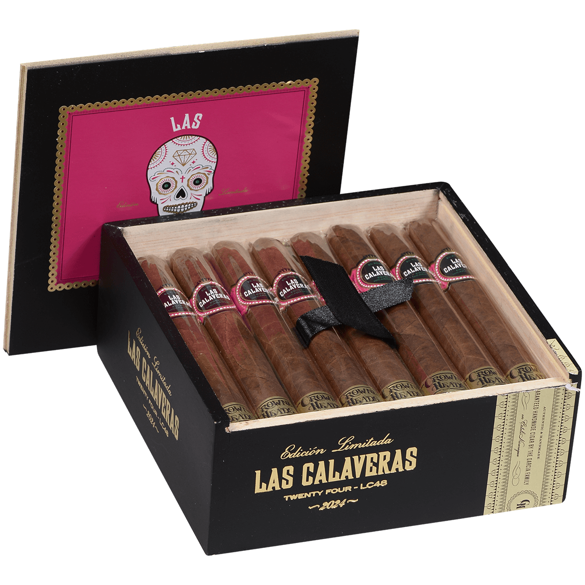 Le Crowned Heads Las Calaveras 2024 24 Ct Box 6.00X48