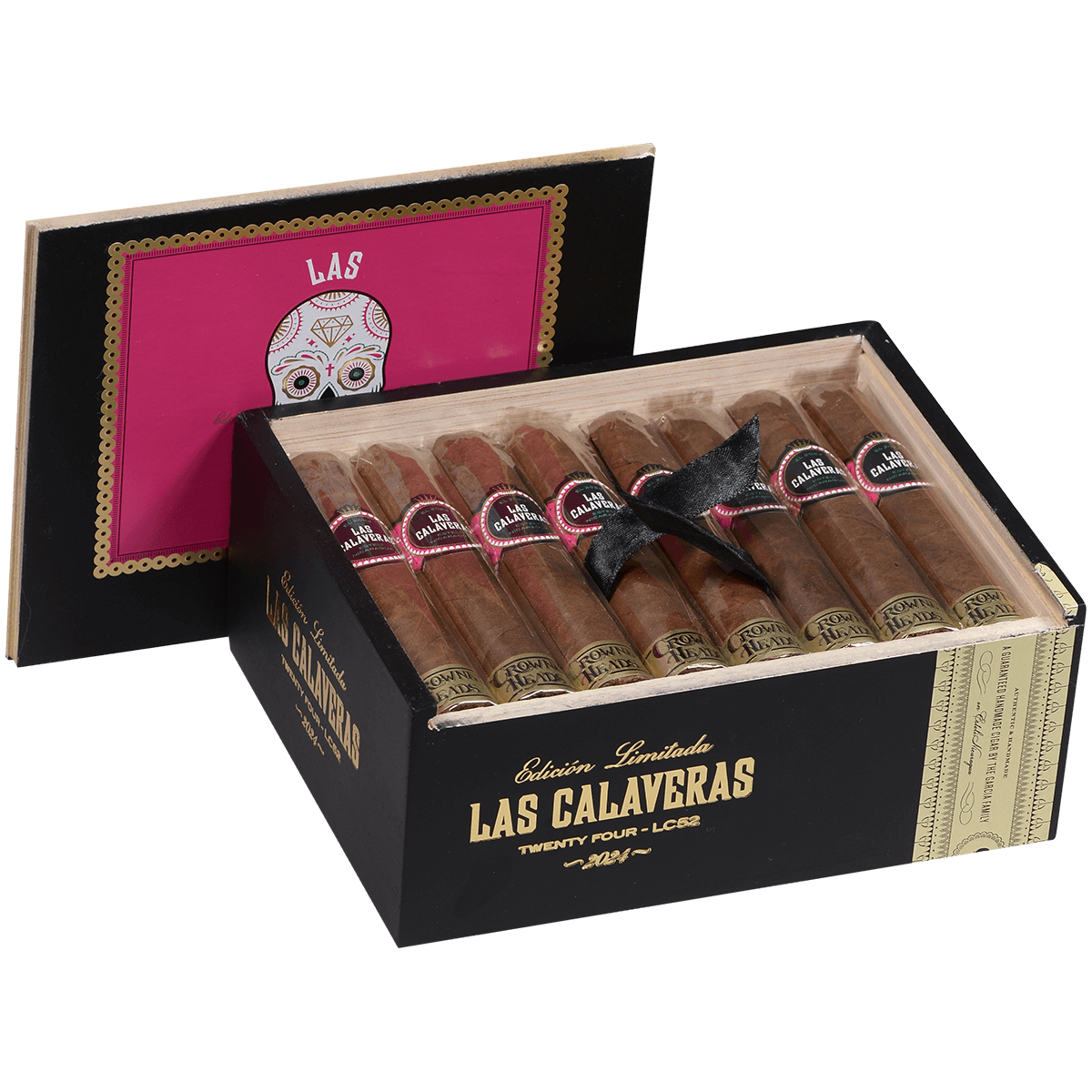 Le Crowned Heads Las Calaveras 2024 24 Ct Box 5.00X52