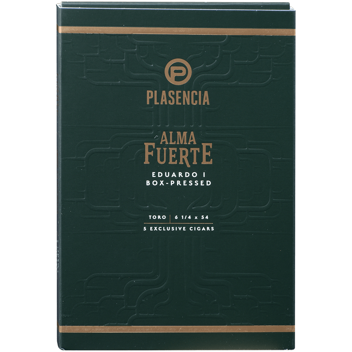 Plasencia Alma Fuerte Natural Eduardo I Toro 5/5 Packs 6 1/4X54