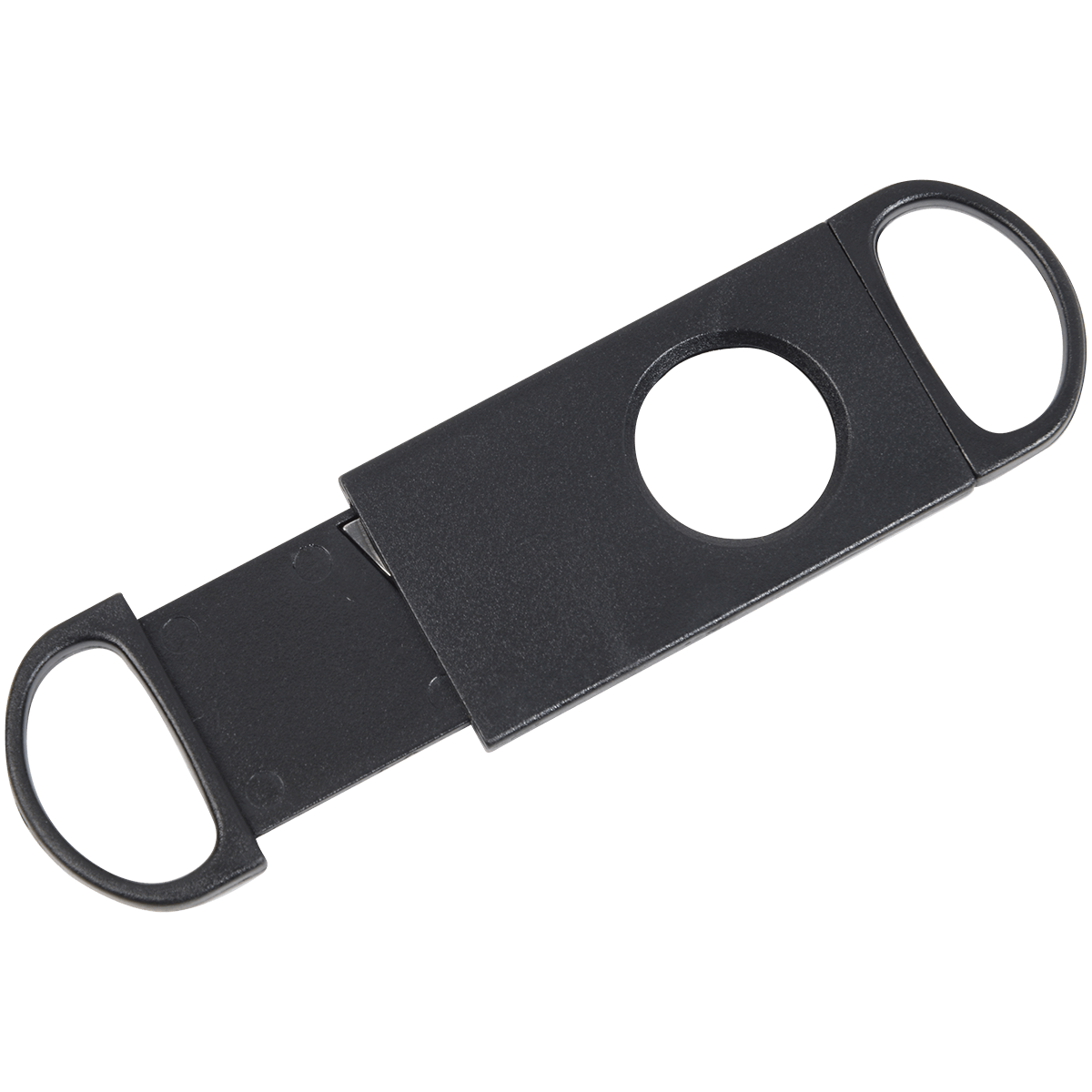 Guardsman Cigar Cutter 54 Gauge Single Black Oval