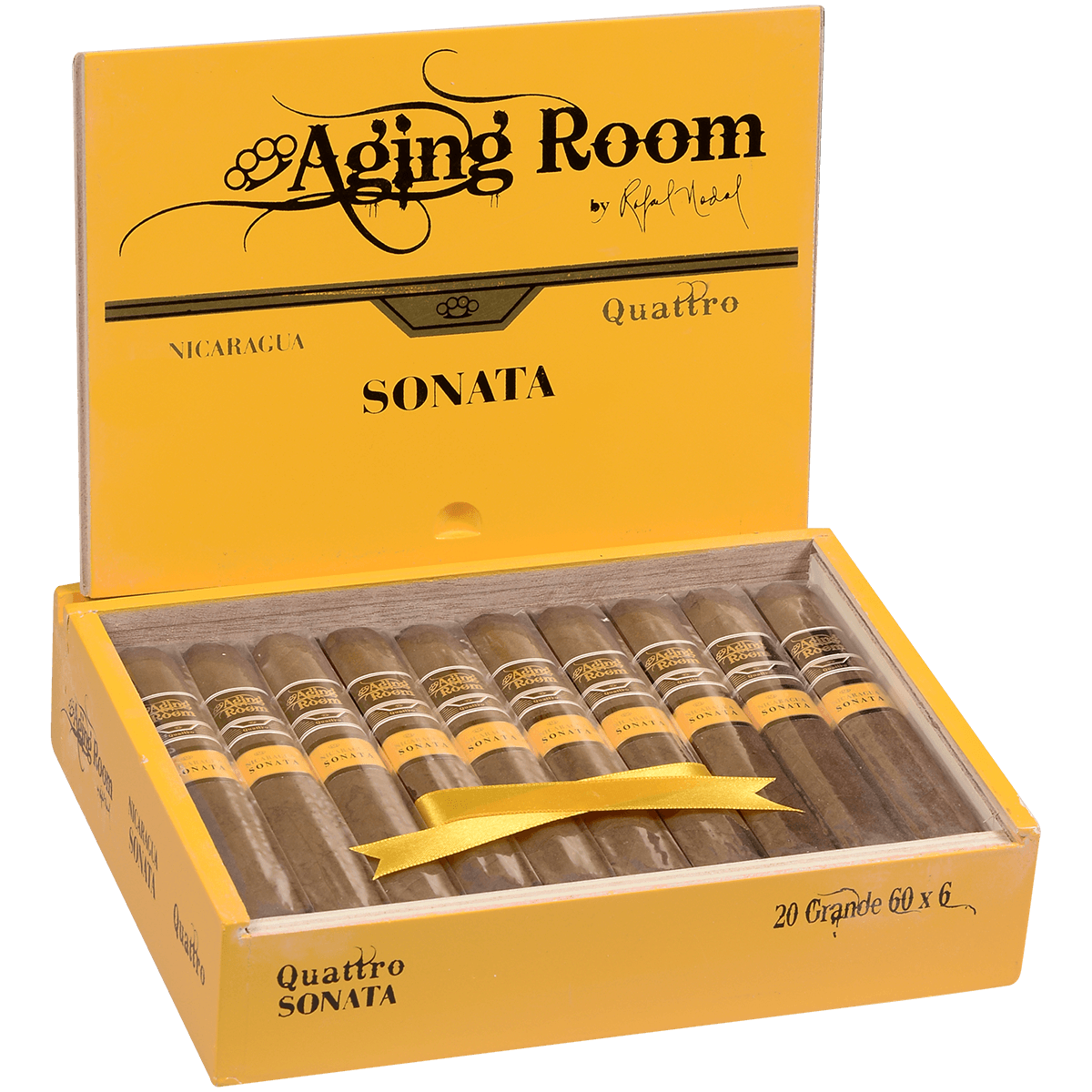 Aging Room Quattro Nicaragua Sonata Grande 20 Ct. Box 6.00X60