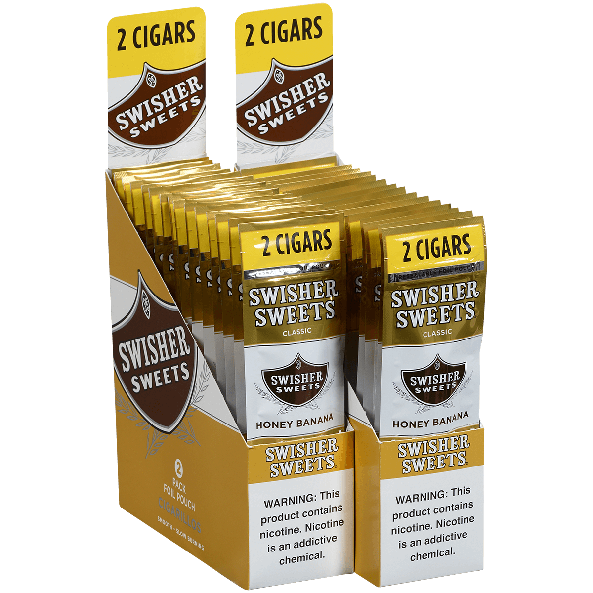 Swisher Sweets Cigarillos Honey Banana 60 Ct. 30/2 Packs 4.00X30
