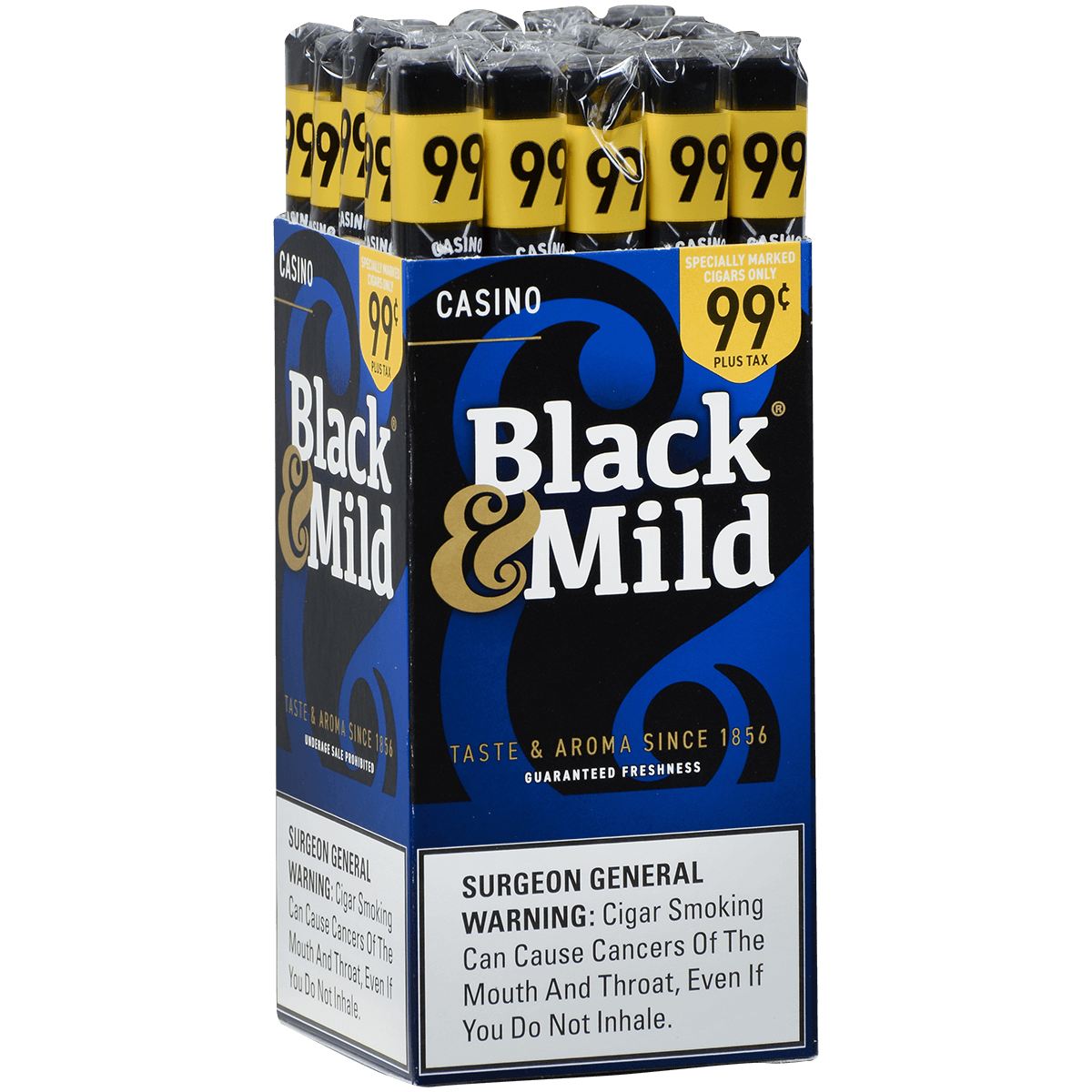 Middletonss Black & Mild Casino Pre Priced $0.99 25 Ct. Box 5.00X30