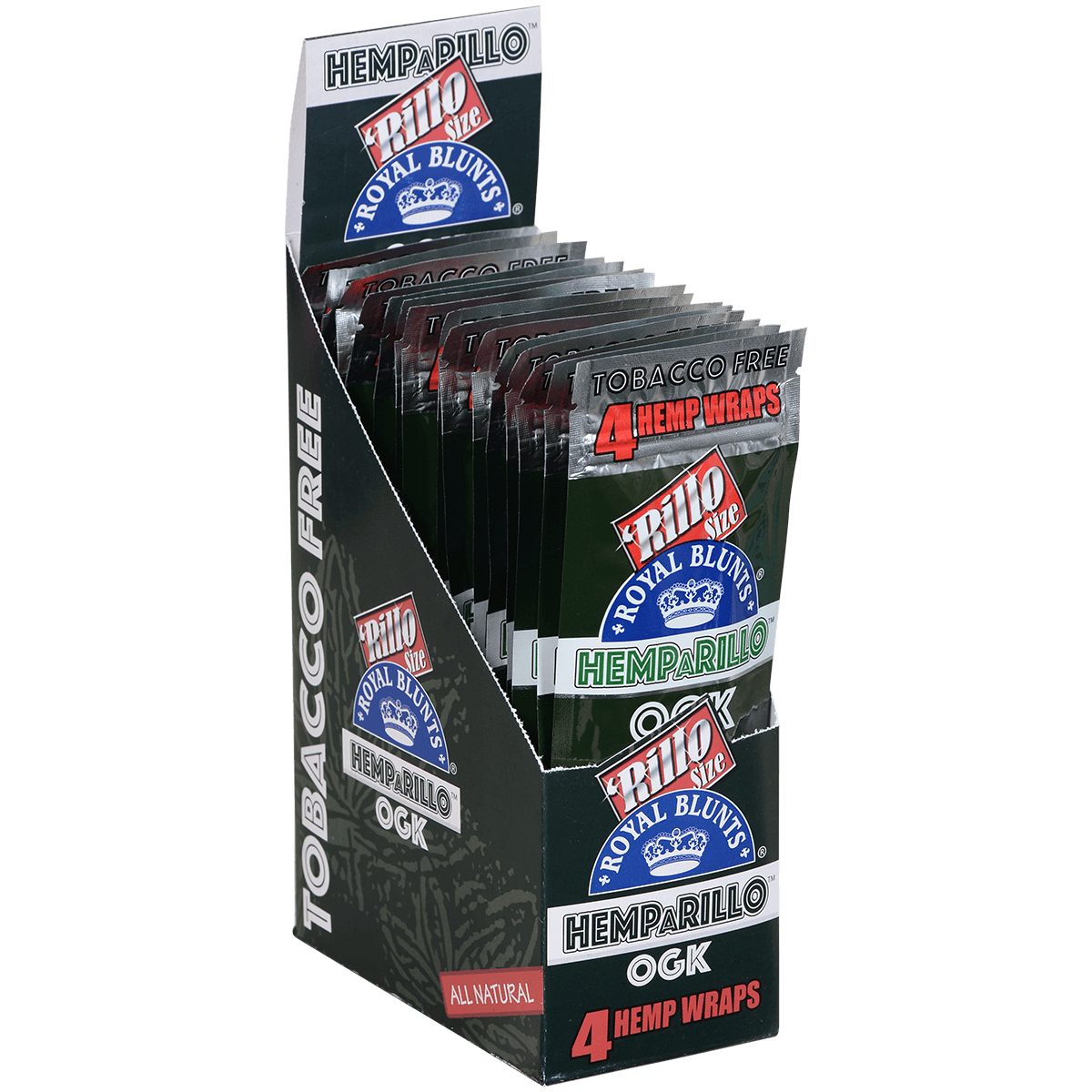 Royal Blunts Hemparillo Wraps Ogk 15/4 Pack