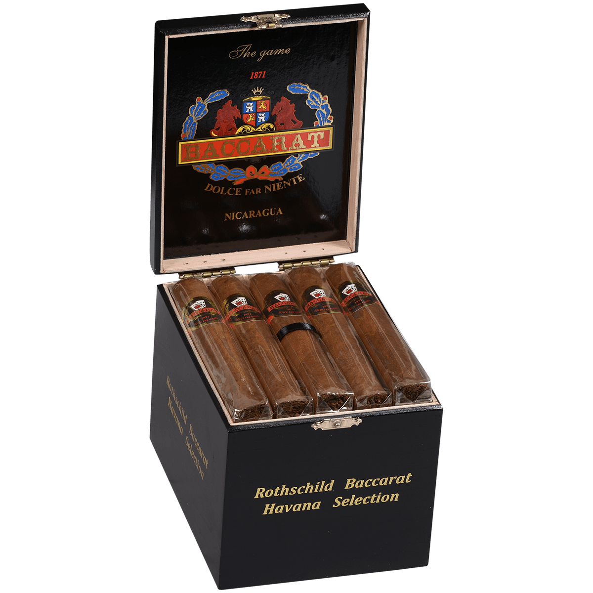 Baccarat Nicaragua Rothschild 5.00 X 50 25 Ct.