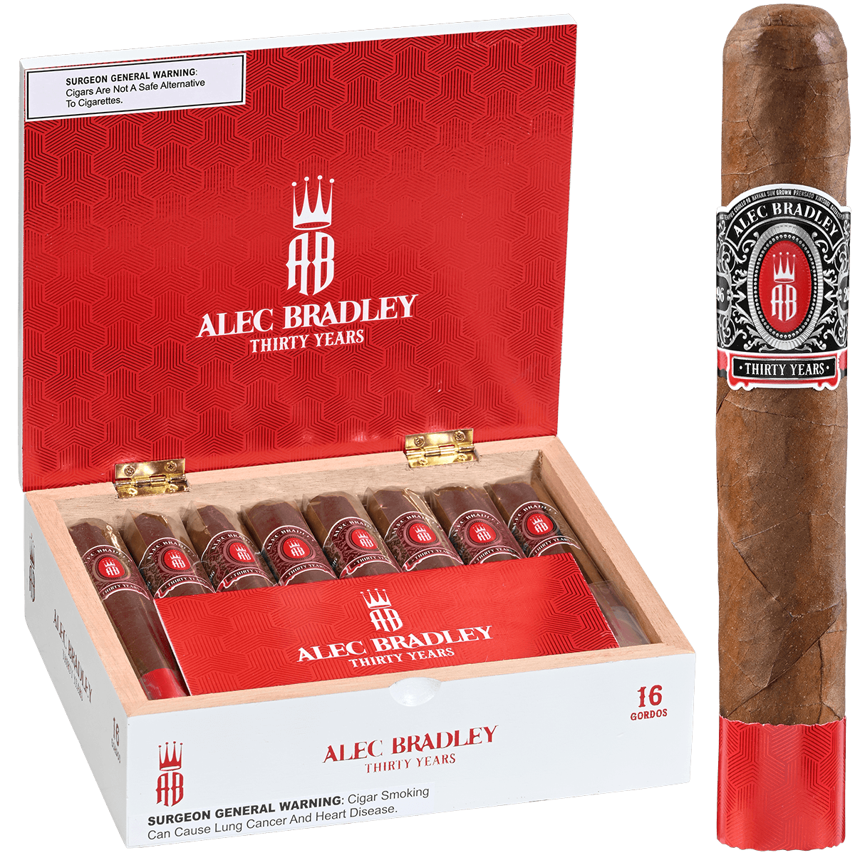ALEC BRADLEY 30 YEARS GORDO 6x60 16 CT.