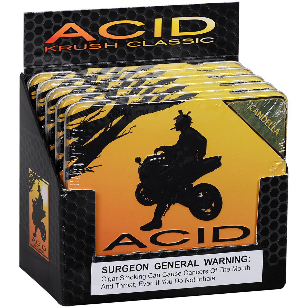 Acid Krush Green Candela 5/10 Tins 4.00X32