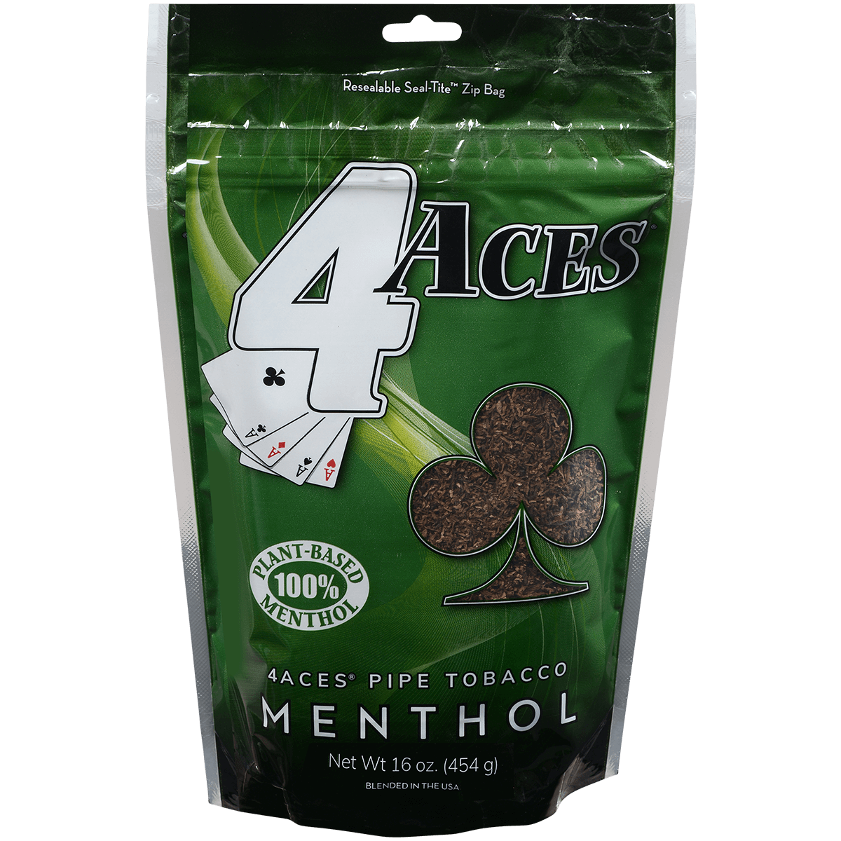 Pipe Tobacco 4 Aces Mint 16 Oz. Bag