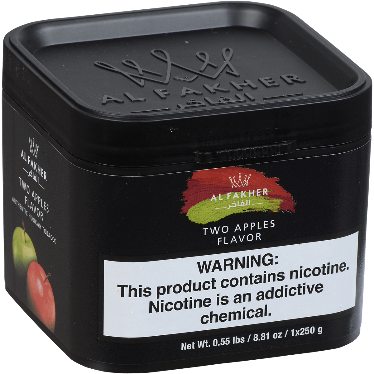 Al Fakher Hookah Tobacco Double Apple 250 Gram Tub