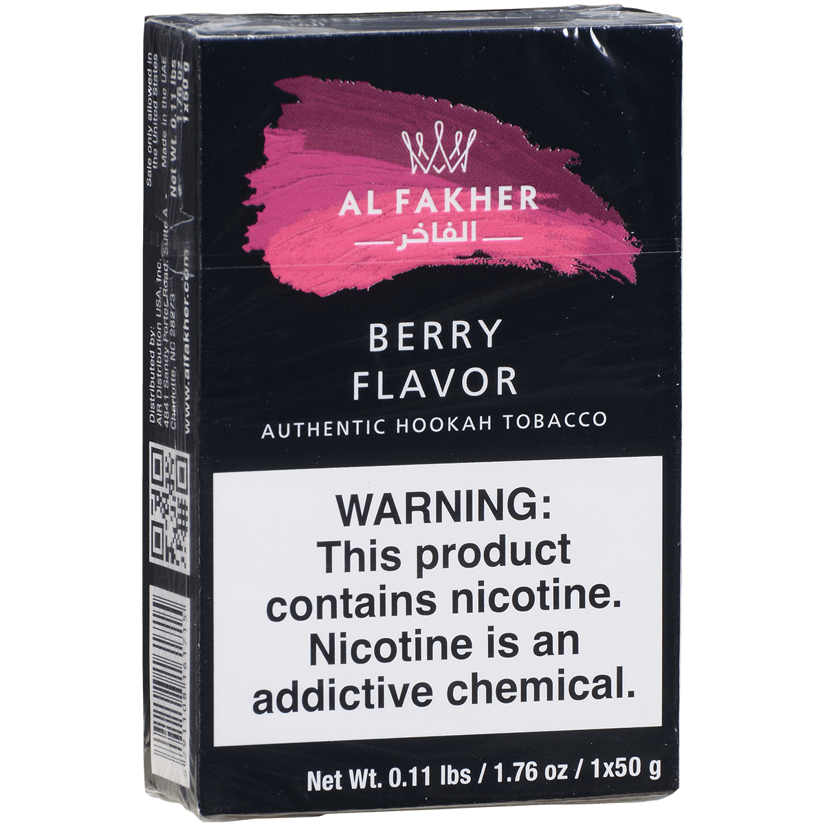 Al Fakher Hookah Tobacco Berry 10-50 Gram Carton