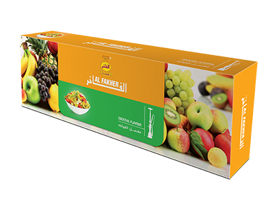Al Fakher Hookah Tobacco (Fruit) Cocktail 10-50 Gram Carton