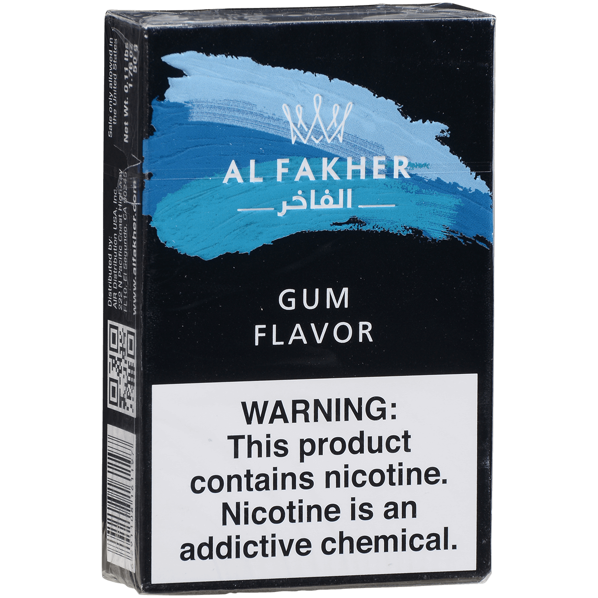 Al Fakher Hookah Tobacco Gum (Spearmint Flavor) 10-50 Carton