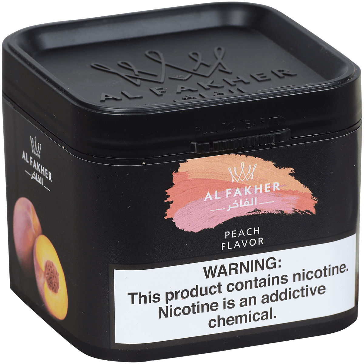 Al Fakher Hookah Tobacco Peach 250 Gram Tub 24 To A Case
