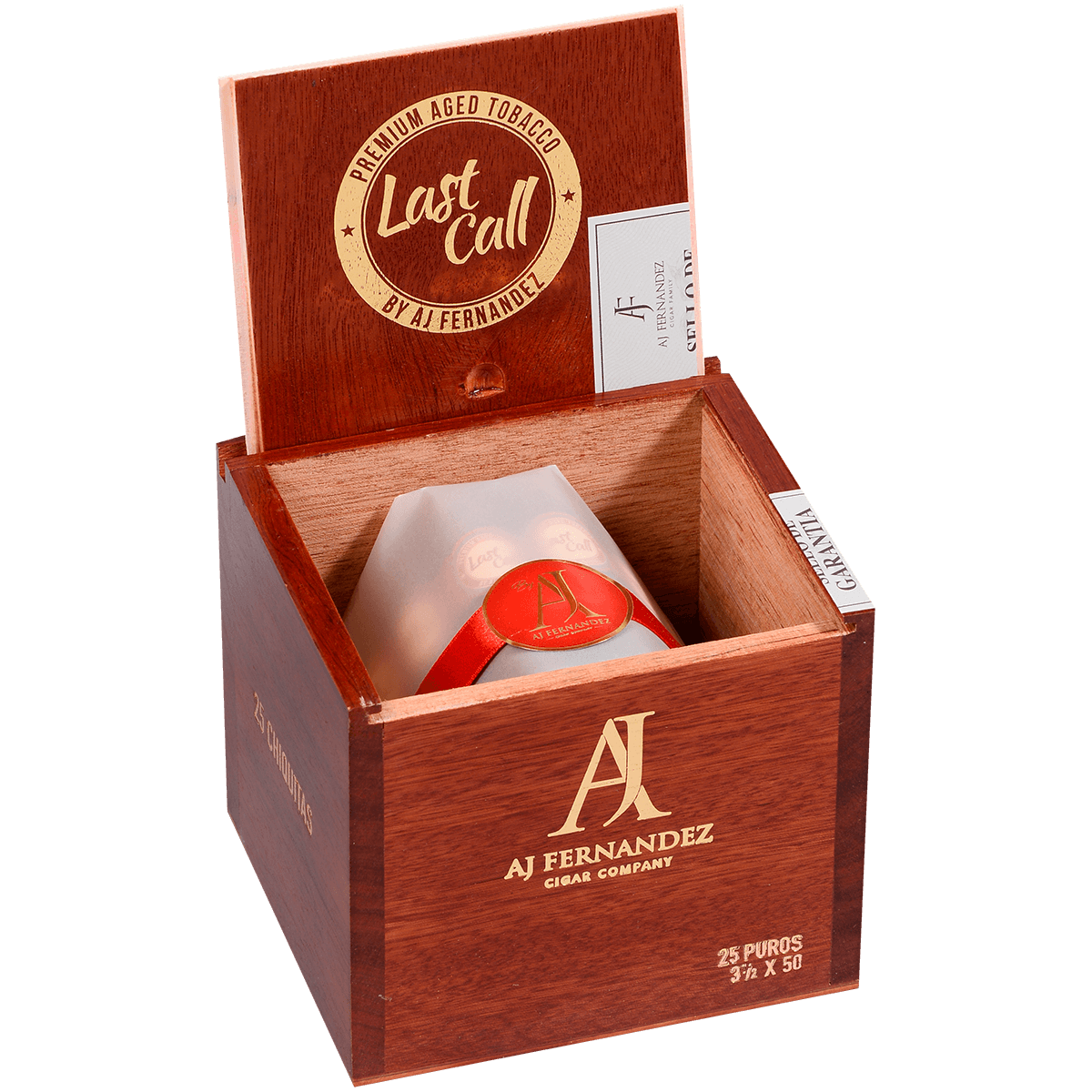 Last Call By Aj Fernandez Habano Chiquitas 25 Ct. Box 3.50X50