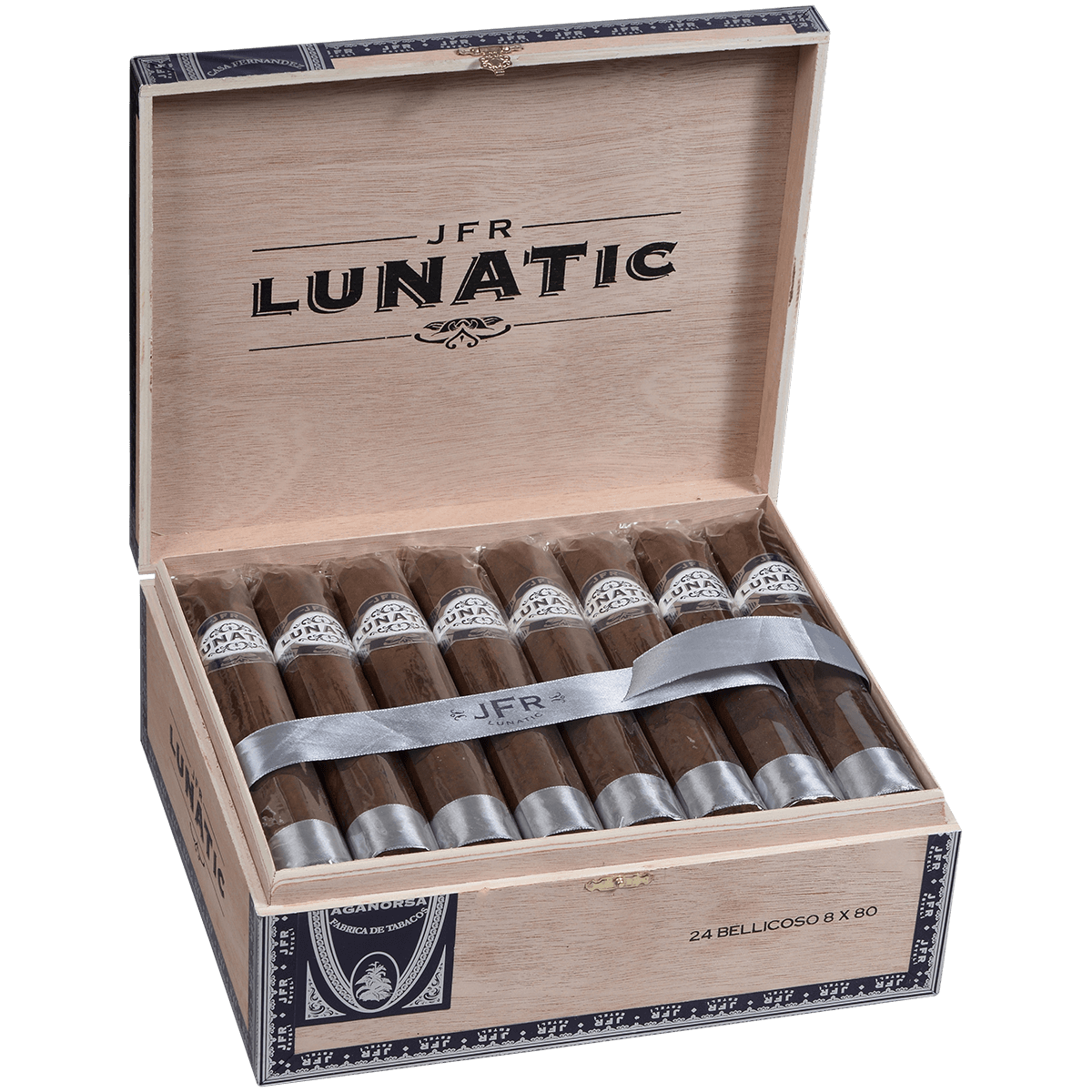 Aganorsa Jfr Lunatic Maduro Lunatic 8.00X80 24 Ct Box