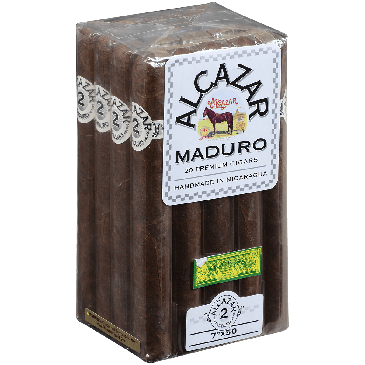 Alcazar Maduro #2 20 Ct. Bundle 7.00X50