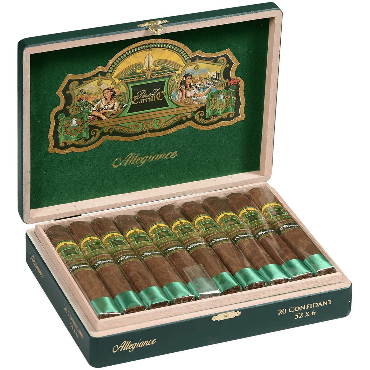 Ep Carillo Allegiance By Ep Carillo Confidant 6X52 Toro 20Ct Box