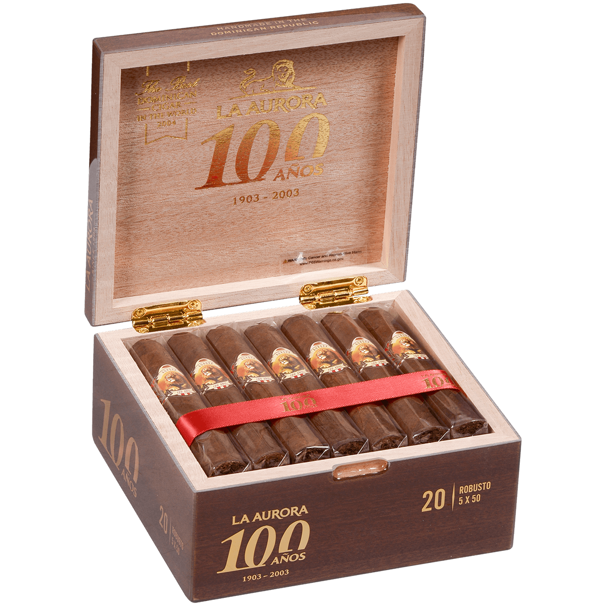 La Aurora 100 Anos Robusto Corojo 5X50 20 Ct Box