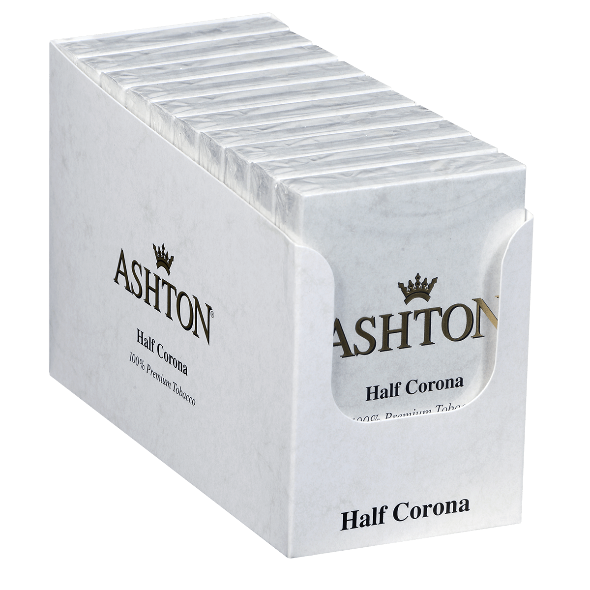 Ashton Classic Half Corona 10/5 Packs 4.12X37