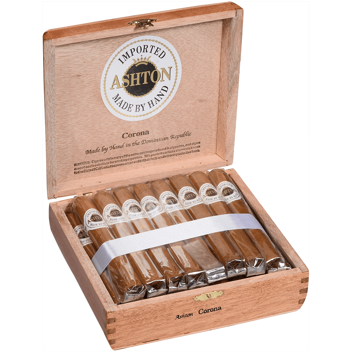 Ashton Classic Corona 25 Ct. Box 5.50X44