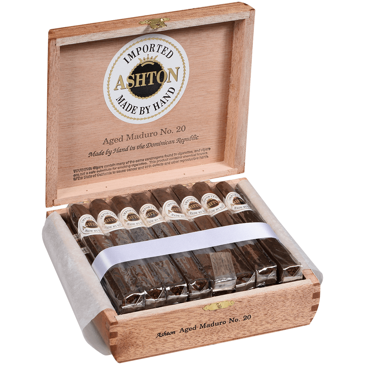 Ashton Aged Maduro #20 25 Ct. Box 5.50X44