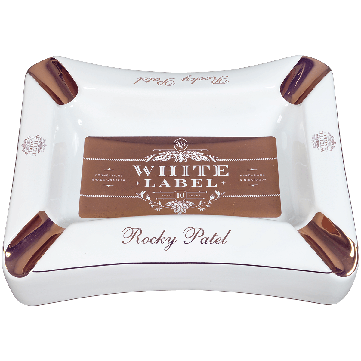 RAFFLE ITEM WHITE LABEL ASHTRAY