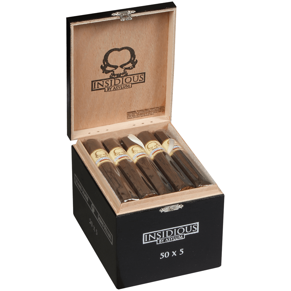 Asylum Insidious Maduro 50X5 25 Ct. Box 5.00X50