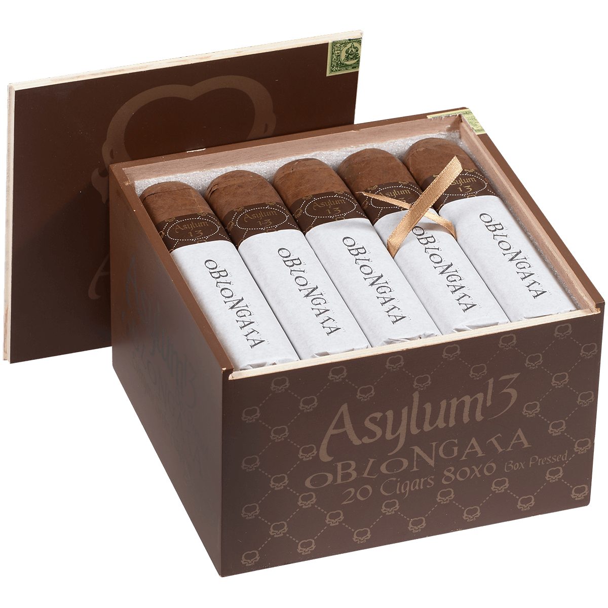 Asylum 13 Oblongata 80X6 20Ct. Box 6.00X80