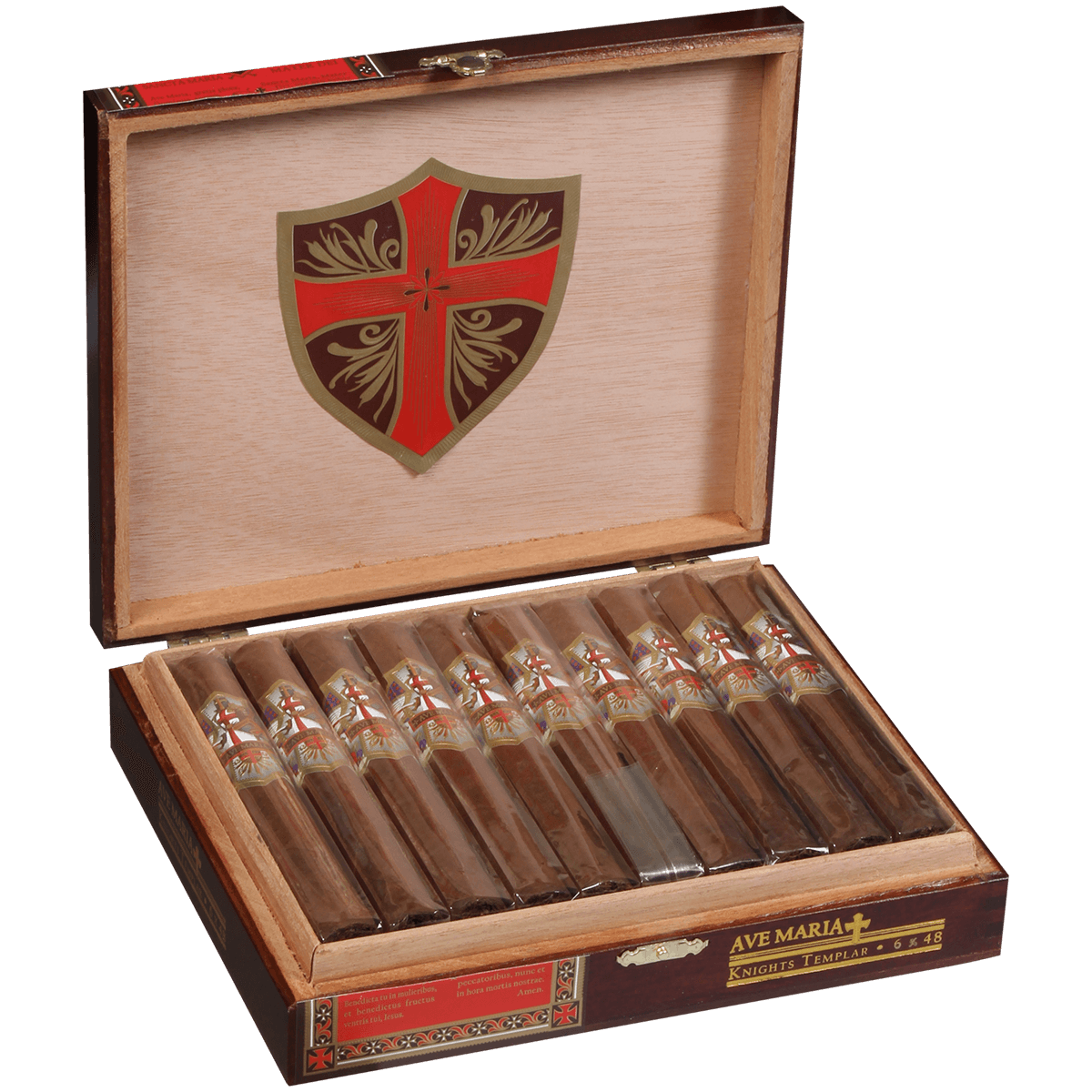 Ave Maria Knights Templar 20 Ct. Box 6.00X48