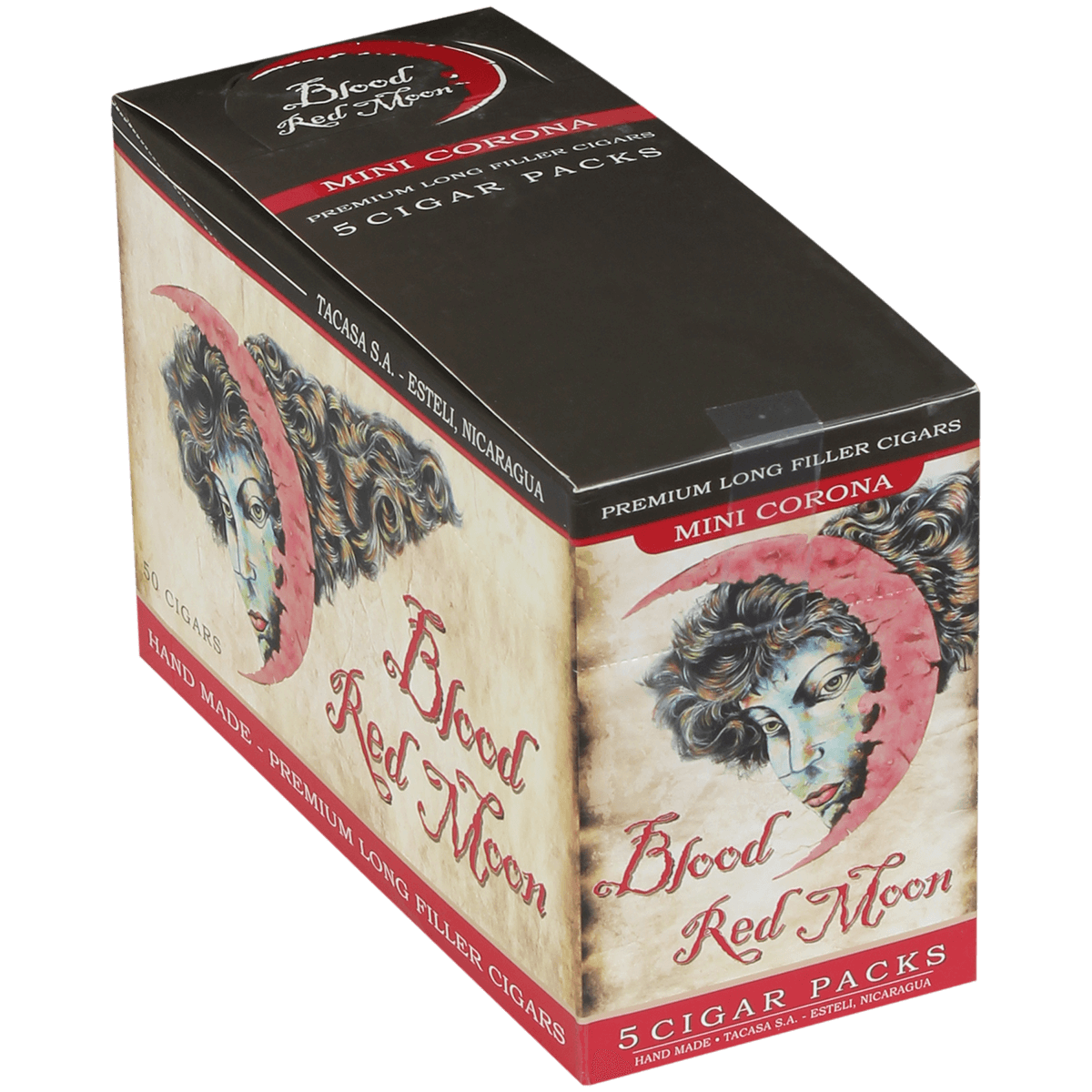 Blood Red Moon Mini Corona 10/5 Ct. Display 4.70X42