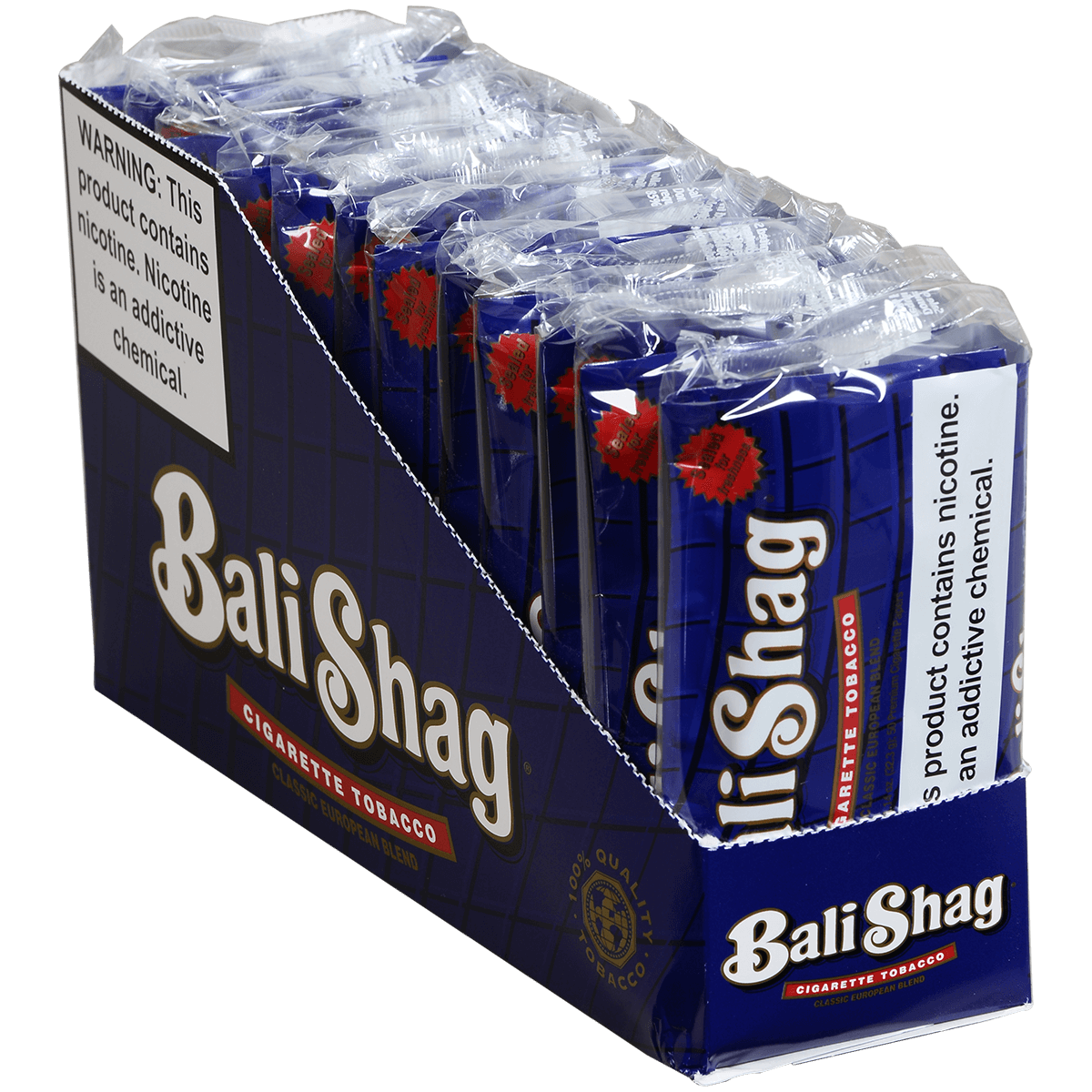 Bali Shag Ryo Navy Package Pouch 12'S 1.14 Oz