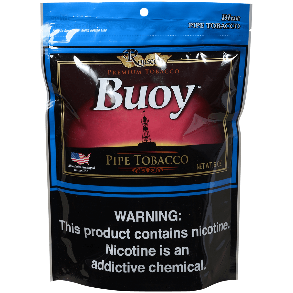 Buoy Pipe Tobacco Blue 6 Oz. Bag