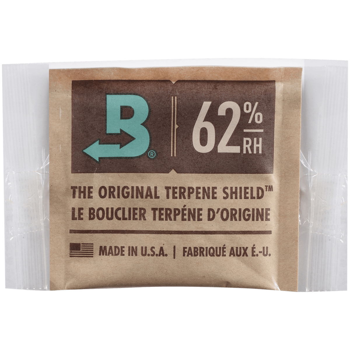 Humidifier Boveda Humidipak 62% Relative Humidity 8 Gram 100 Ct. Box