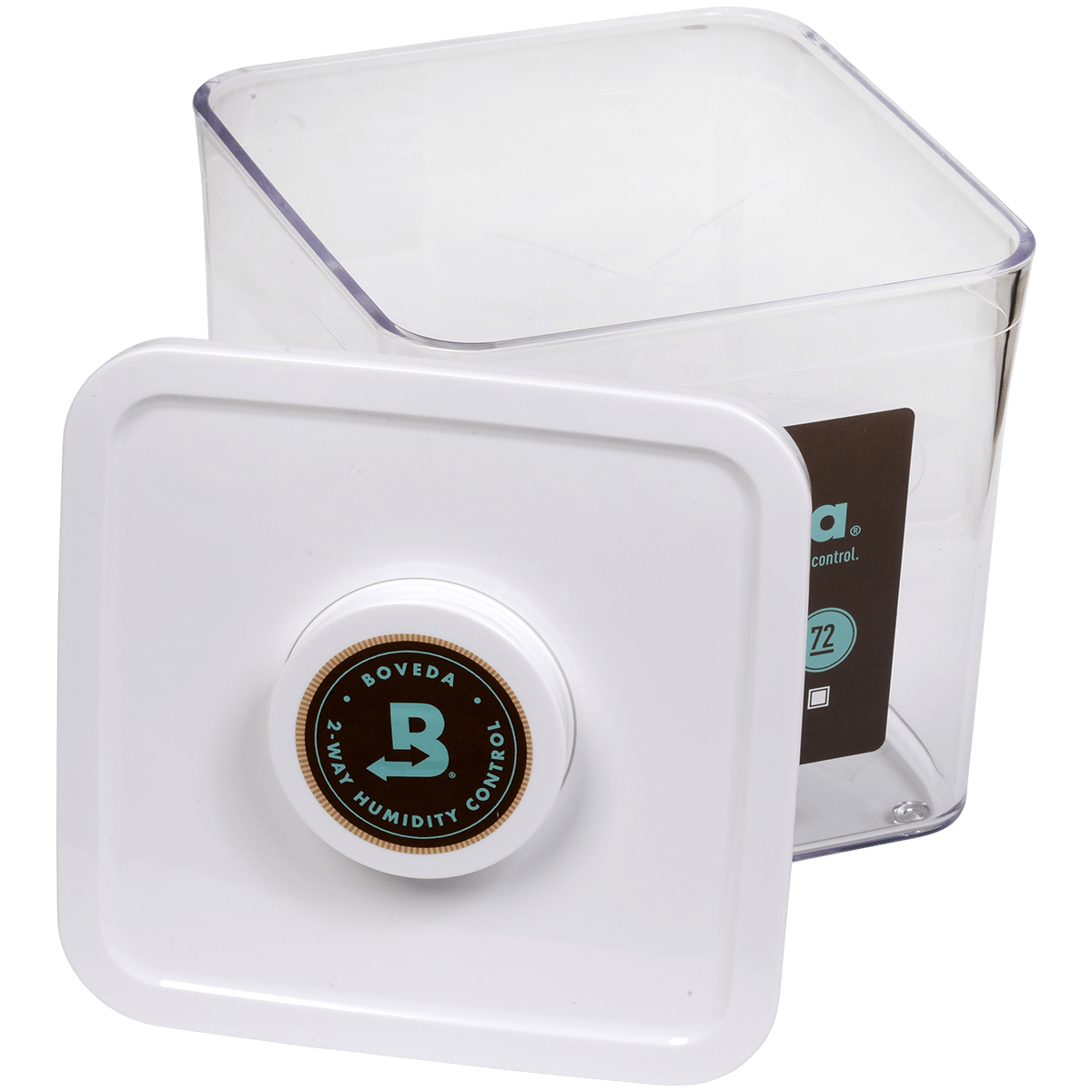 Humidifier Boveda Air Tight Sealed Counter Top Container Display (Empty)
