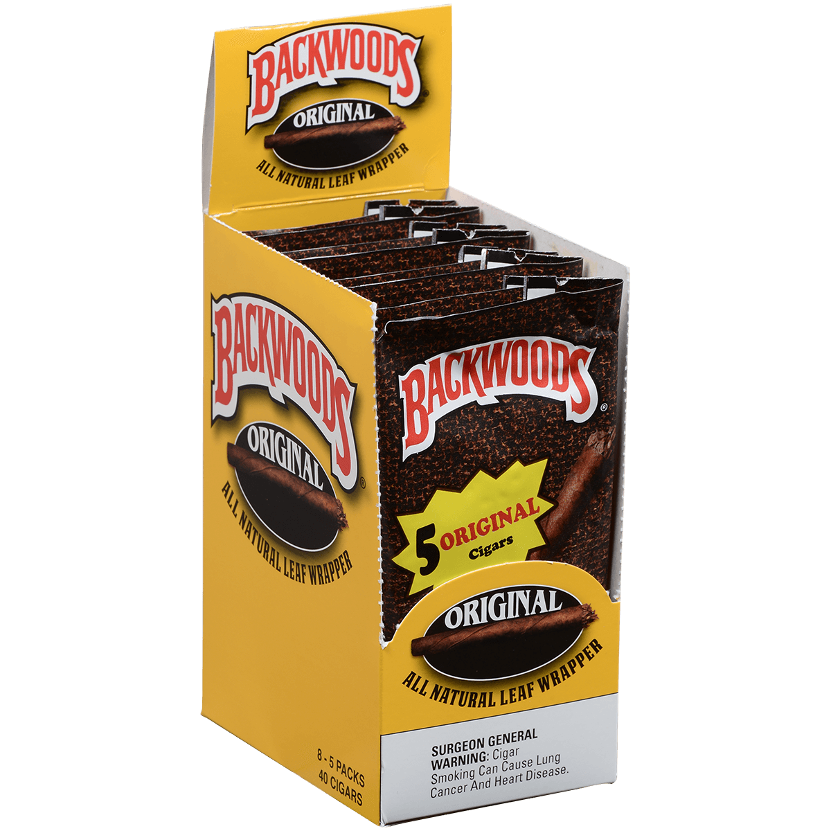 Backwoods Original 8/5 Packs 4.50X32