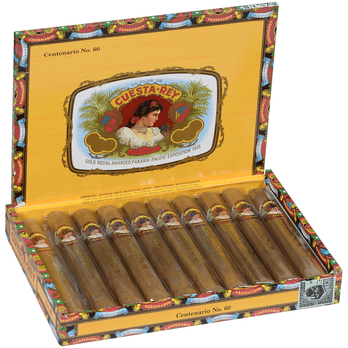 Cuesta-Rey Centenario Dominican No.60 10 Ct. Box 6.00X50