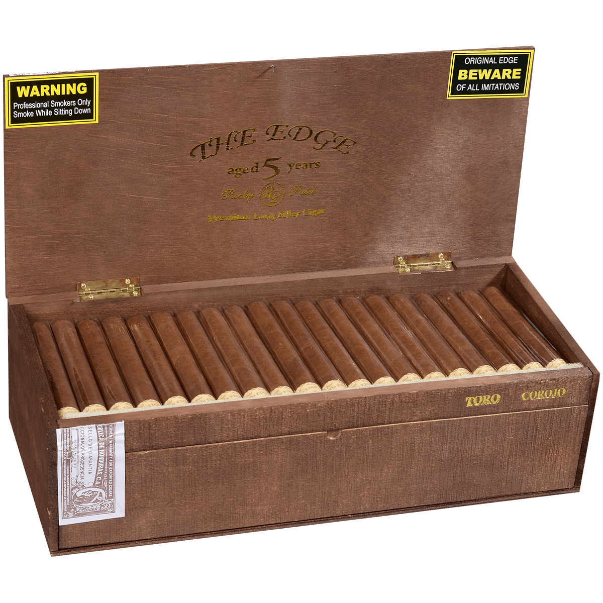 Rocky Patel The Edge Corojo Toro 100 Ct. Box 6.00X52