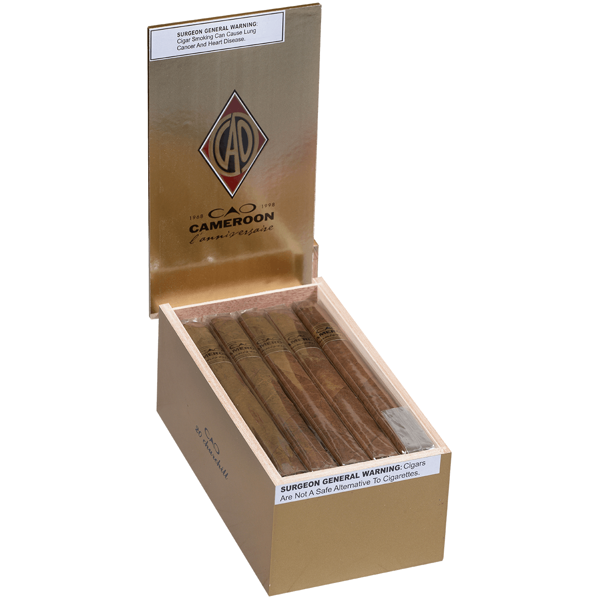 Cao Lanniversaire Cameroon Churchill 20 Ct. Box 6.88X48