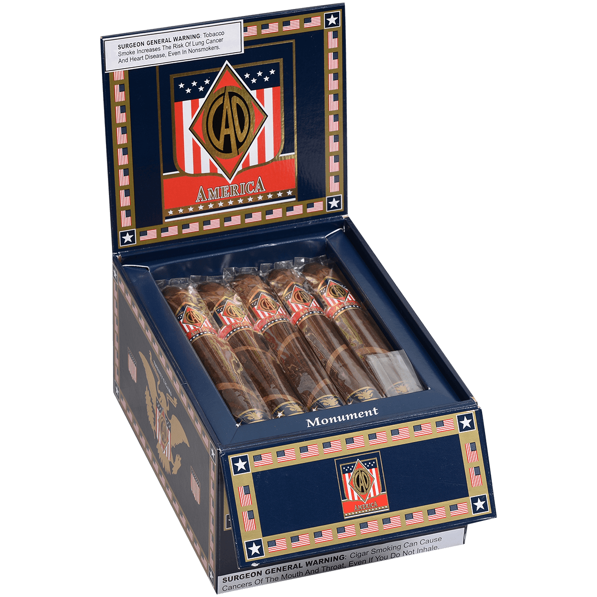 Cao America Monument Torpedo 20 Ct. Box 6.25X54