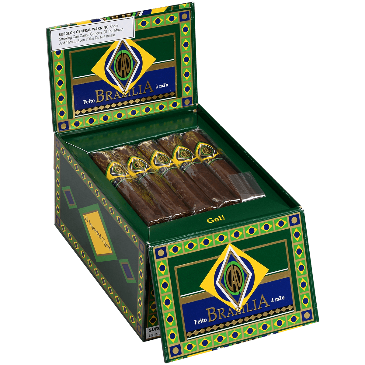 Cao Brazilia Gol! 20 Ct. Box 5.00X56