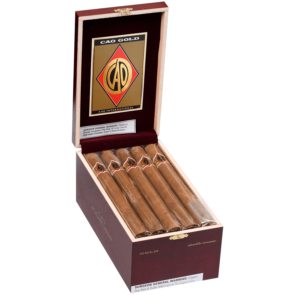 Cao Gold Label Double Corona 20 Ct. Box 7.50X54