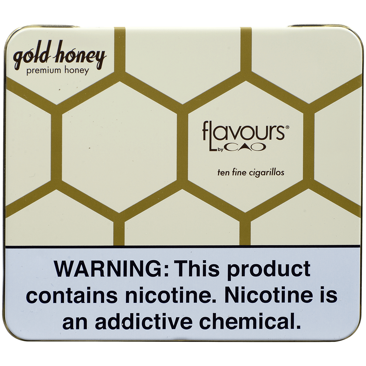 Cao Gold Honey Cigarillos 10/10 Tins 4.00X30