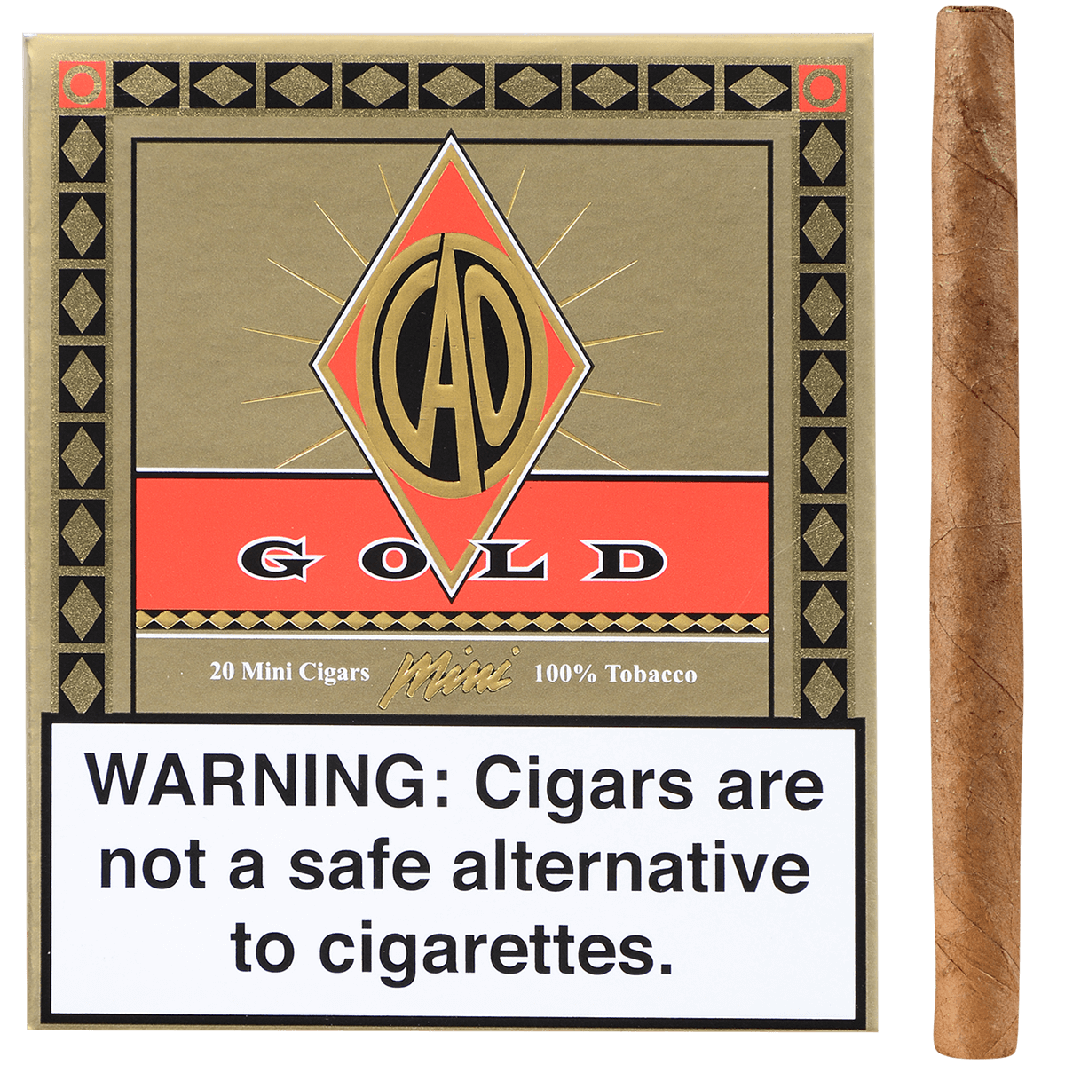Cao Gold Label Mini 5/20 Packs 3.5X20